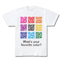 9Colors　QR　Ｔシャツ