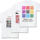 QRコードBlog特製Ｔシャツ